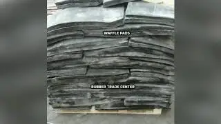 waffle pads and butyl reclaim rubber | Rubber Trade Center - RTC