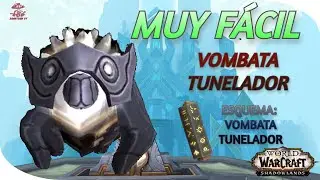 ✅World of Warcraft | Gu&iacute;a Pets | SINTESIS DE PROTOFORMAS | VOMBATA TUNELADOR | ESQUEMA