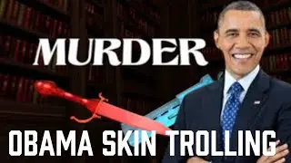OBAMA SKIN TROLLING in VR Chat Murder 4 #vr 