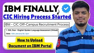 🔥IBM CIC Mass Hiring SVAR Mail | IBM English Spoken Language Assessment 2025 | Upload Documents
