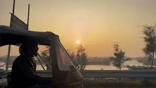 Mesmerizing Sunset Drive along Chittagong's Enchanting Marine Drive | Scenic Beauty of Bangladesh
