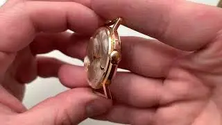 Видеообзор на красивые часы Ракета-атом с механизмом Балтика 2609Б конца 1960-х в состоянии NOS ПЧЗ