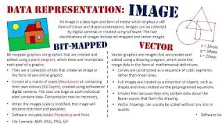 Digital Representation of Data: Image