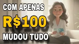 Com Apenas R$100 Construí Meu Próprio NEGÓCIO Do Zero