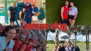tampa vlog: busch gardens & bucs game