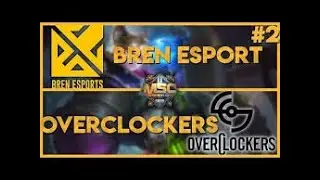 MOBILE LEGENDS PLAYOFFS MSC 2019 GAME 2 - BREN ESPORTS VS OVERCLOCKERS