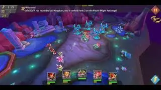 Stage 2 (without Rose Knight) : Dark Disaster [Lords Mobile / Limited Challenge]