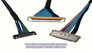 AWG 38 micro coax Canada supplier lvds cable set micro-coaxial cable Israel supplier HDMI 2.1 cable