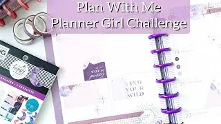 Plan With Me // Dashboard Happy Planner // Pick A Planner Girl Challenge