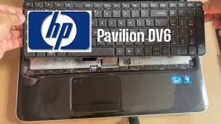 Замена клавиатуры HP Pavilion dv6