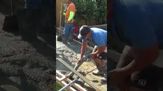 This Is How A MASTER Crew Places Concrete!