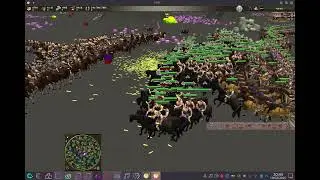 0AD A27 Large battle lag test with Profiler 2