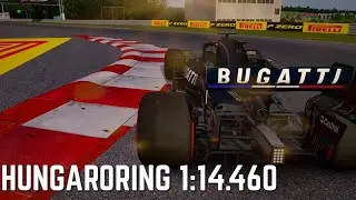 Formula Hybrid 2021 - Hungaroring Hotlap (1:14.460) + Setup