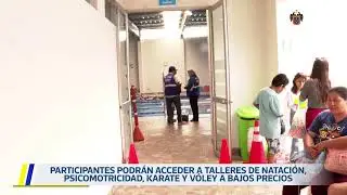 Inicio de los talleres de verano 2026 en las escuelas deportivas  | 05 de enero