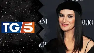 Laura Pausini en el fashion show de Giorgio Armani en New York (TG5) - 2024