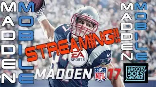 MADDEN MOBILE 17 500k IN PRO PACKS!! OPENING PACKS AND SNIPING! Madden Mobile 17 Live Stream
