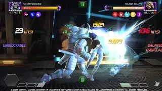 OUR FIRST LOOK AT MR KNIGHT AND SILVER SAMURAI | MCOC
