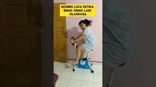 momen lucu ketika emak-emak olahraga bikin ngakak ‼️‼️‼️ #ngakak #lucu #kocak #emakemak #ketawa
