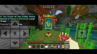 Minecraft Chinese Lunar New Year 2025 (Year Of The Snake Banner)