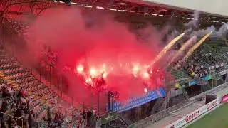De Graafschap pyroshow tegen ADO!!!