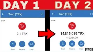 (payment proof) New legit tron mining site | Free tron