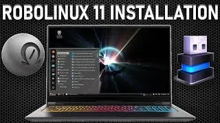 RoboLinux OS Installation 2020