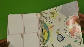 Recollections Recipe Planner Flip through
