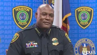 Watch Live: Houston Police Chief Troy Finner provides quarterly update on violent crime