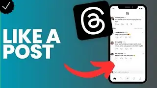 How to like a post in Threads?