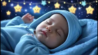 Relaxing Mozart Brahms Lullaby 😴 Sleep Better 🎵 Soft Baby Music 🌙 Healing Calm