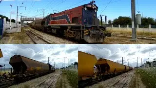 Rare Video :The GT18B (N°561) Leading Freight Grains Train From Tunis to Kalaa Sghira ||قطار البضائع