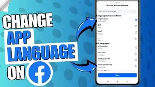 🌐 How to Change Language on Facebook App | 📲 Facebook Language Settings