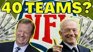 NFL Begins Talking About Expansion to 40 TEAMS?! NFL playoffs would expand to 20? St Louis & London?