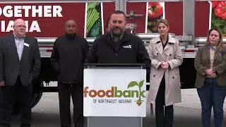 Food Bank of NWI Receives New Refrigerated Truck