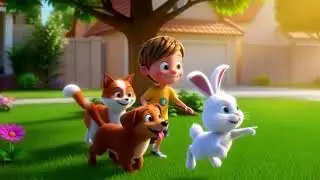 Lost Ball Adventure | Cute Animal Friends Song