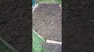 J'ai b&ecirc;cher mes deux planches de culture #garden #nature #jardin #jardinage