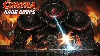 💥CONTRA HARD CORPS #gameplay #megadrive #hardgamerskill 