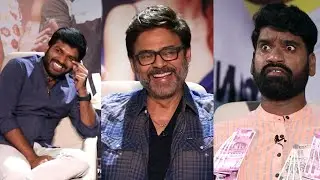 Venkatesh Hilarious Fun With Bittiri Satti | bithiri sathi with f3 team | TFPC