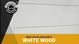 Metal Siding & Roofing That Looks Like White Wood