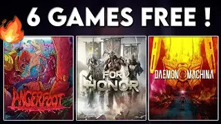 6 GAMES ARE FREE CLAIM NOW ! | EPIC GAMES FREE GAMES 2022 | STEAM FREE GAMES 2022