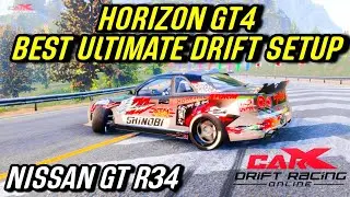 CarX Drift Racing Online - Best Nissan GT R34 Ultimate Drift Setup (Update 2.9.0)