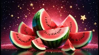 Watermelon Party &ndash; Count the Slices Together | Fun Counting Song for Kids | Silly Fruit Rhyme