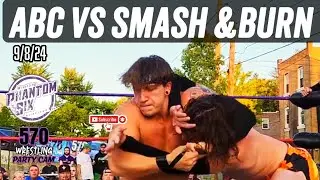 Ace Austin & Chris Bey v Smash & Burn Ricky Pryce & Juni Underwood PSW All In Together Party Cam Cut
