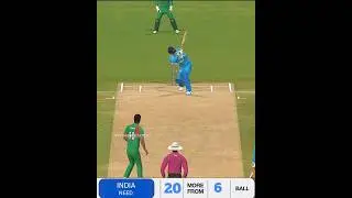 India needs 20 runs in last Over to win / Real Cricket 24
