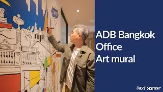ADB Bangkok Art mural l EP.54 #metaquest3vr  #metaquest3s #vrheadset #vr