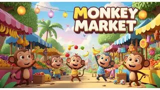 Monkey Market &ndash; Fun Sing Along & Learning Song for Kids | Animals & Numbers
