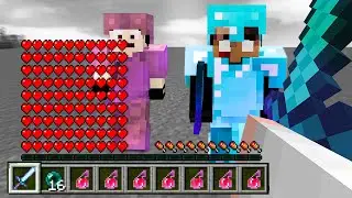 MINECRAFT HCF pero mis CORAZONES van AUMENTANDO 💞 *soy inmortal*