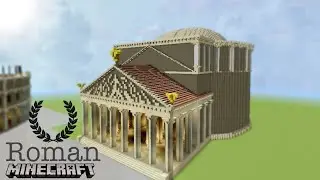 Minecraft Roman Pantheon | ancient rome 320 ad Creative World