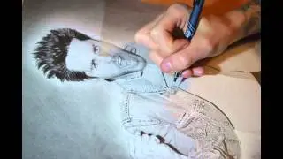 (teaser) Jared Leto Portrait Drawing  Speed Drawing