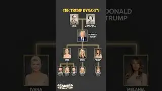 THE TRUMP FAMILY DYNASTY #TrumpFamily #DonaldTrump #history #Dynasty #FamilyLegacy